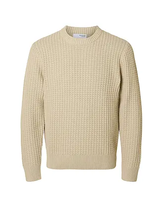 SELECTED | Pull SLHTOM | beige